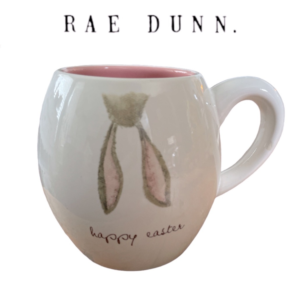 RAE DUNN➕Happy Easter Bunny Ears Mug
